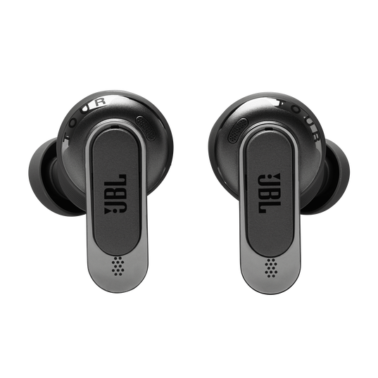 JBL Tour Pro 3 - Black - True Wireless Noise Cancelling earbuds with Smart Charging Case™ - Front